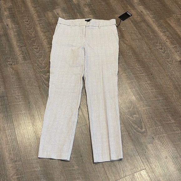 Adrienne Vittadini hounds tooth check pencil ankle pants - Picture 1 of 5